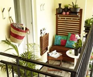 мебель на балконе
