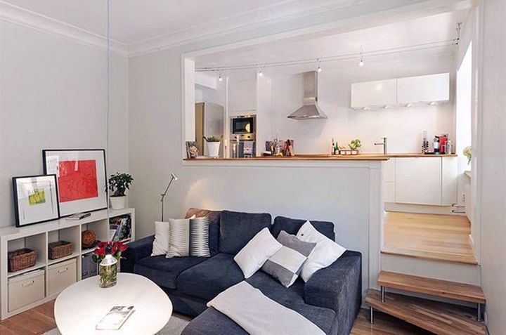 ﻿﻿Дизайн однокомнатной квартиры: 100 лучших идей интерьера, фото