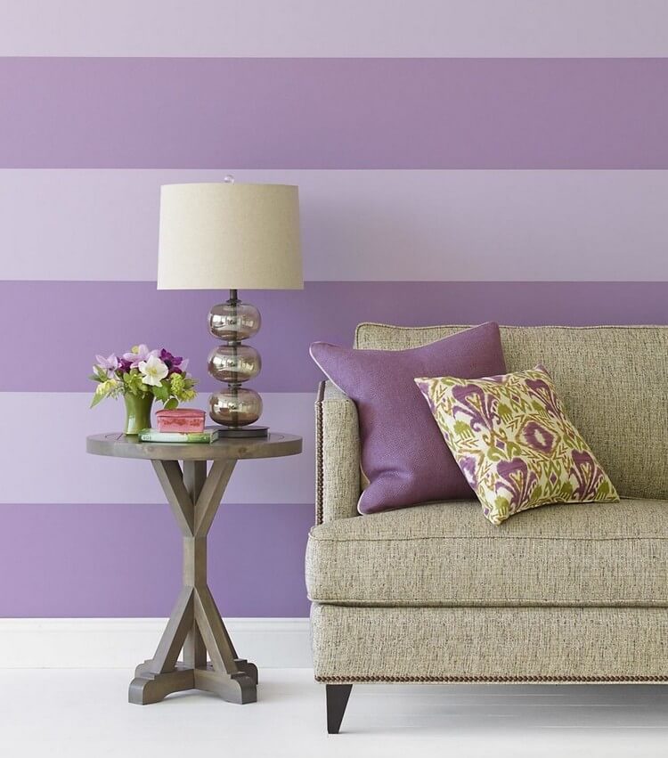﻿﻿Фиолетовый цвет - фото, с которым сочетается фиолетовый цвет, светло-фиолетовый цвет, сочетание лилового с другими цветами в интерьере