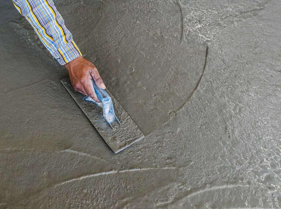 мокрое железнение бетона